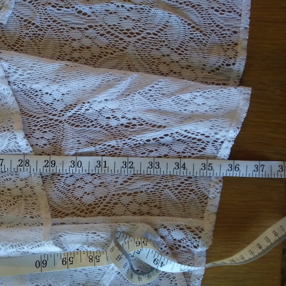Flying Tomato | All Lace White Vest | S | New - Picture 14 of 14